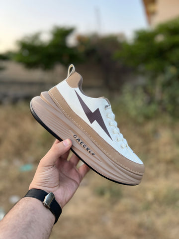 Flash Fashion Sneakers - Light Brown Flash Fashion Sneakers - Light Brown