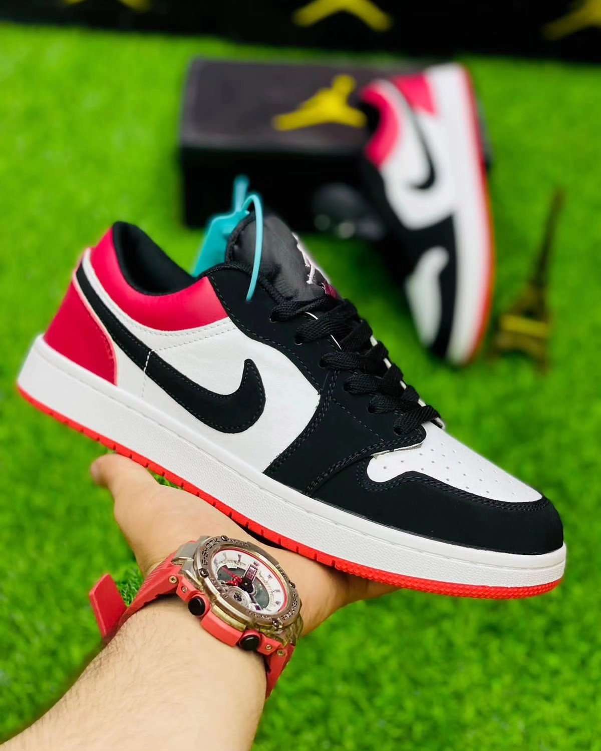 Air Jordan Low Bred Toe – Shoes Express - Main Image
