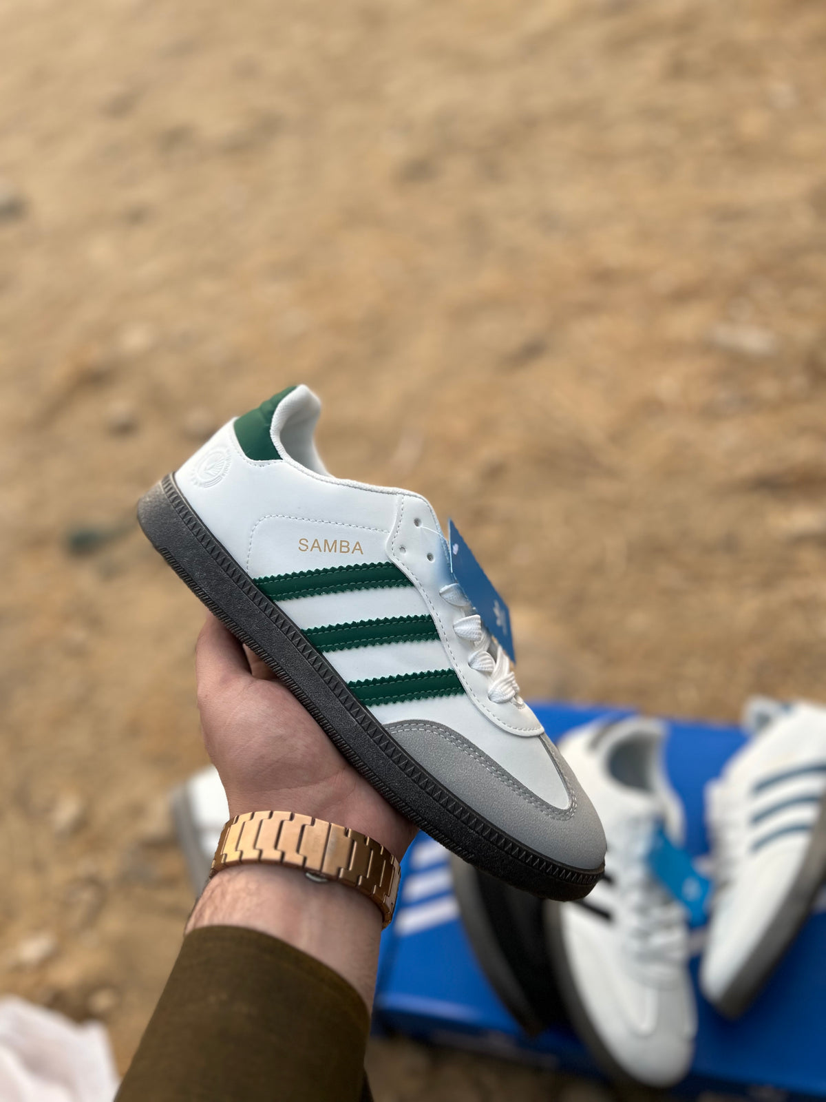 AD samba EB White/Green