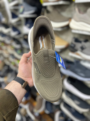 Skechers Slip ins Lite Weight - khaki