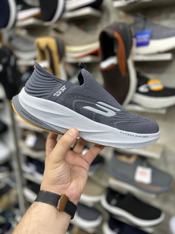 Skechers Slip ins Hyper Burst Carbon Infused - Grey