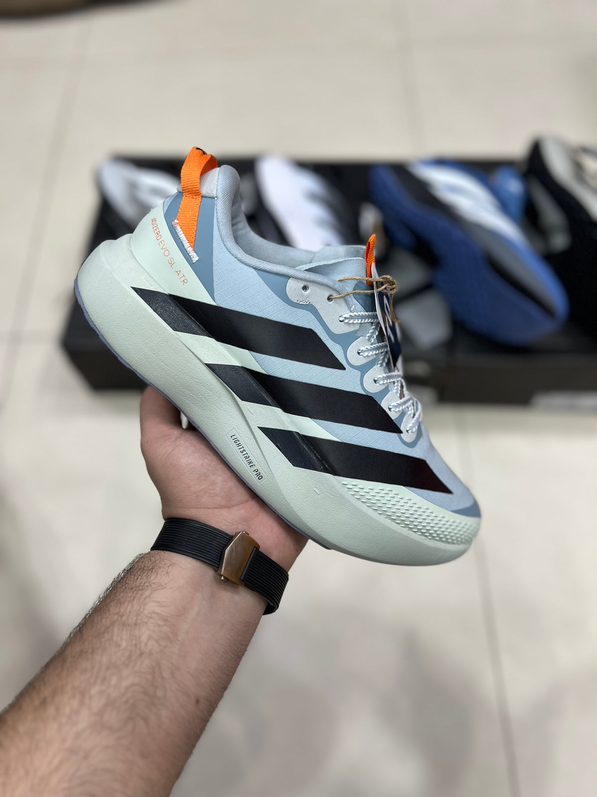 AD ADIZERO Evo SL ATR Premium Batch - Light Blue
