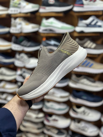 Skechers Slip ins Max Cushion - Khaki
