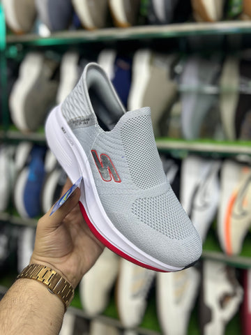 Skechers Slip ins Max Cushion - Light Grey