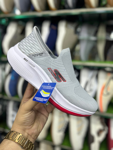 Skechers Slip ins Max Cushion - Light Grey
