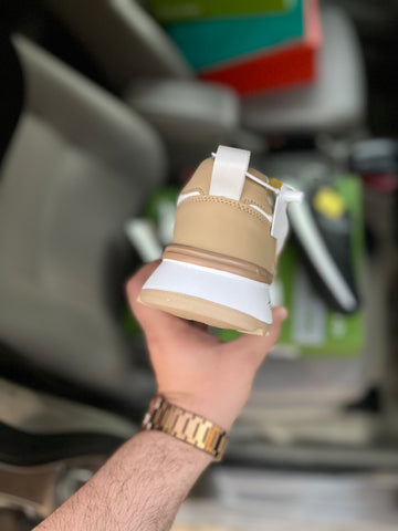 Run Fashion Sneakers - Khaki