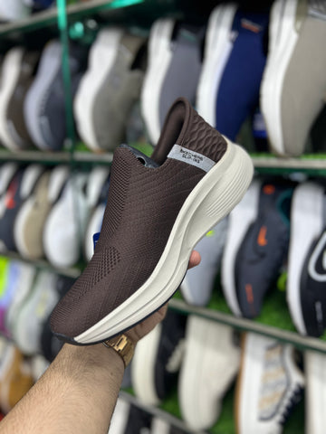 Skechers Slip ins Max Cushion - Brown
