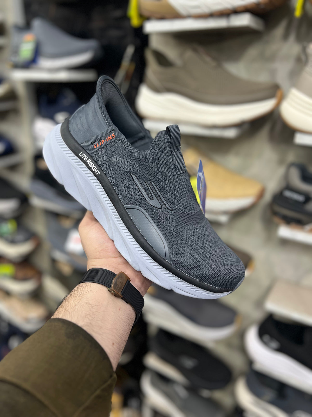 Skechers Slip ins Lite Weight - Grey