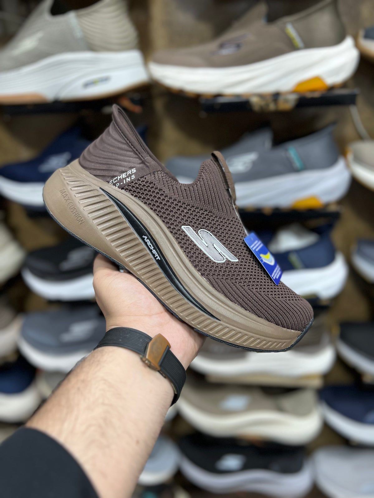 Skechers Slip ins Arch Fit - Brown