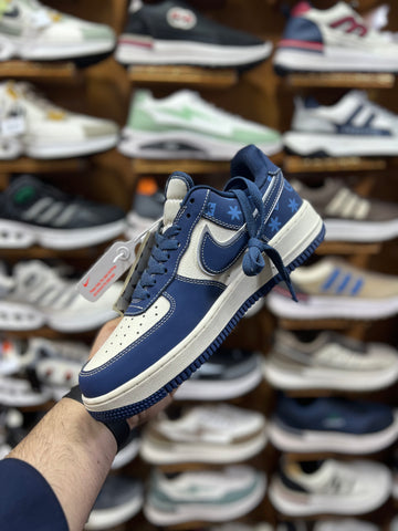 Nk Air Force Denim Premium Quality (Dot Perfect)