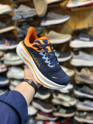 HOKA Ultra Light Weight - Blue/Orange