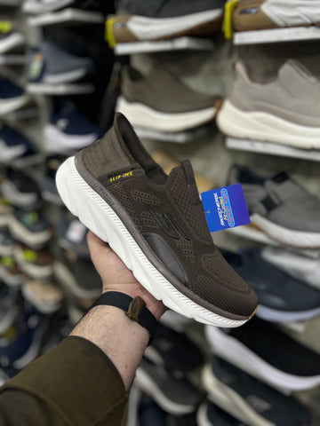Skechers Slip ins Lite Weight - Brown
