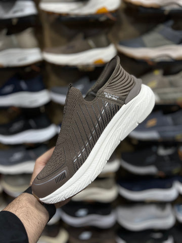 Skechers Slip ins Good Year - Brown