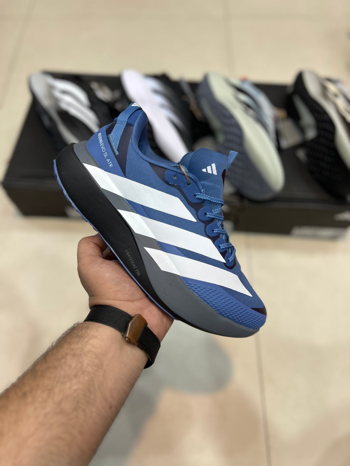 AD ADIZERO Evo SL ATR Premium Batch - BLUE