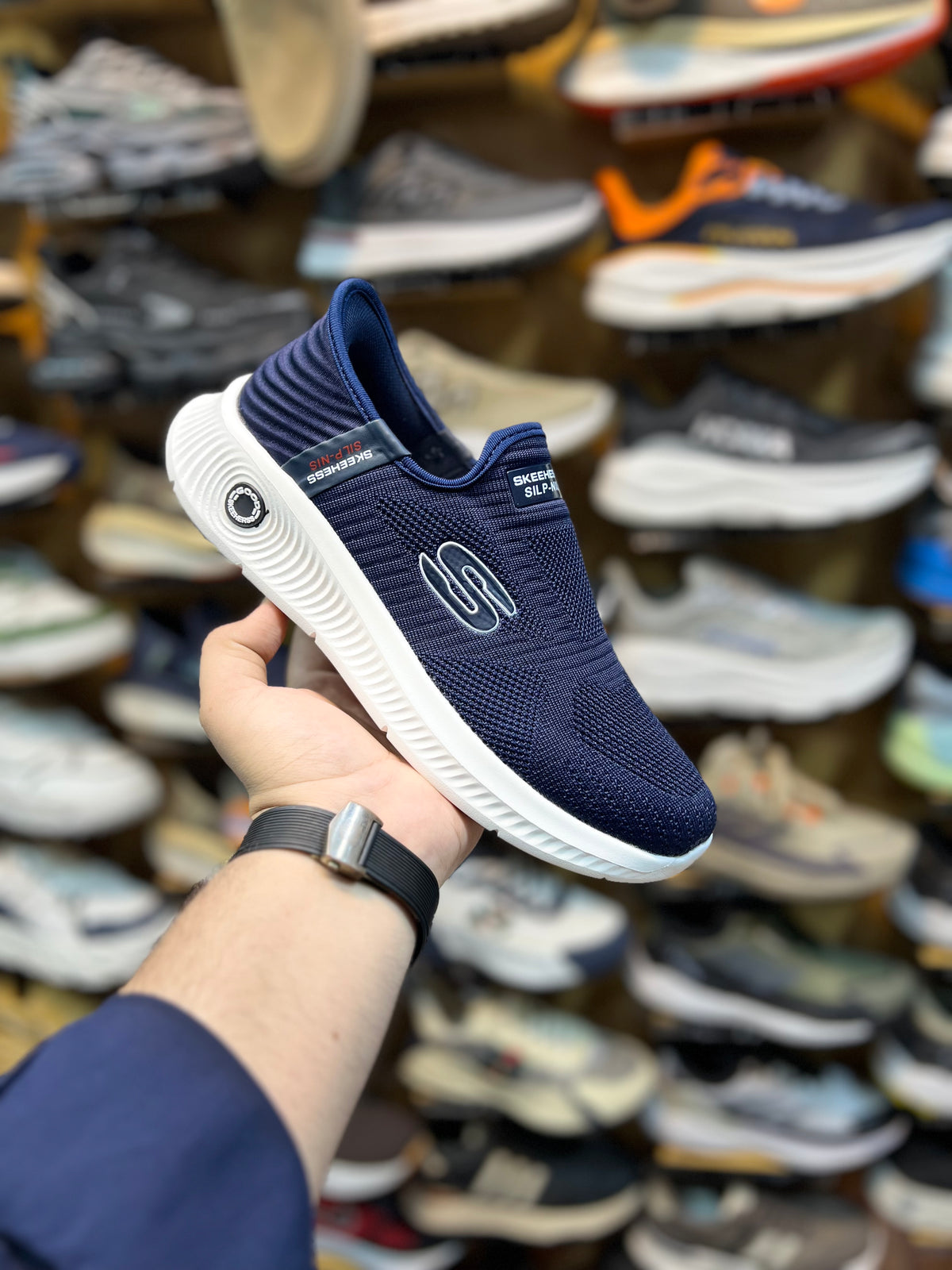 Skechers Slip ins - Blue