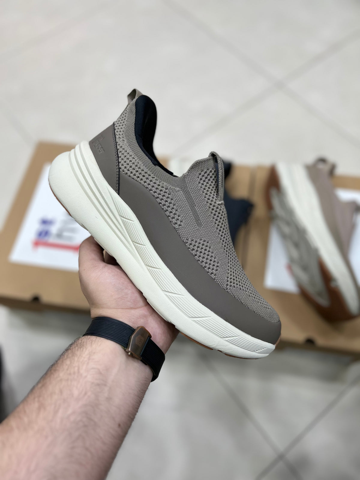 Skechers Slip ins 1st hyper - Brown
