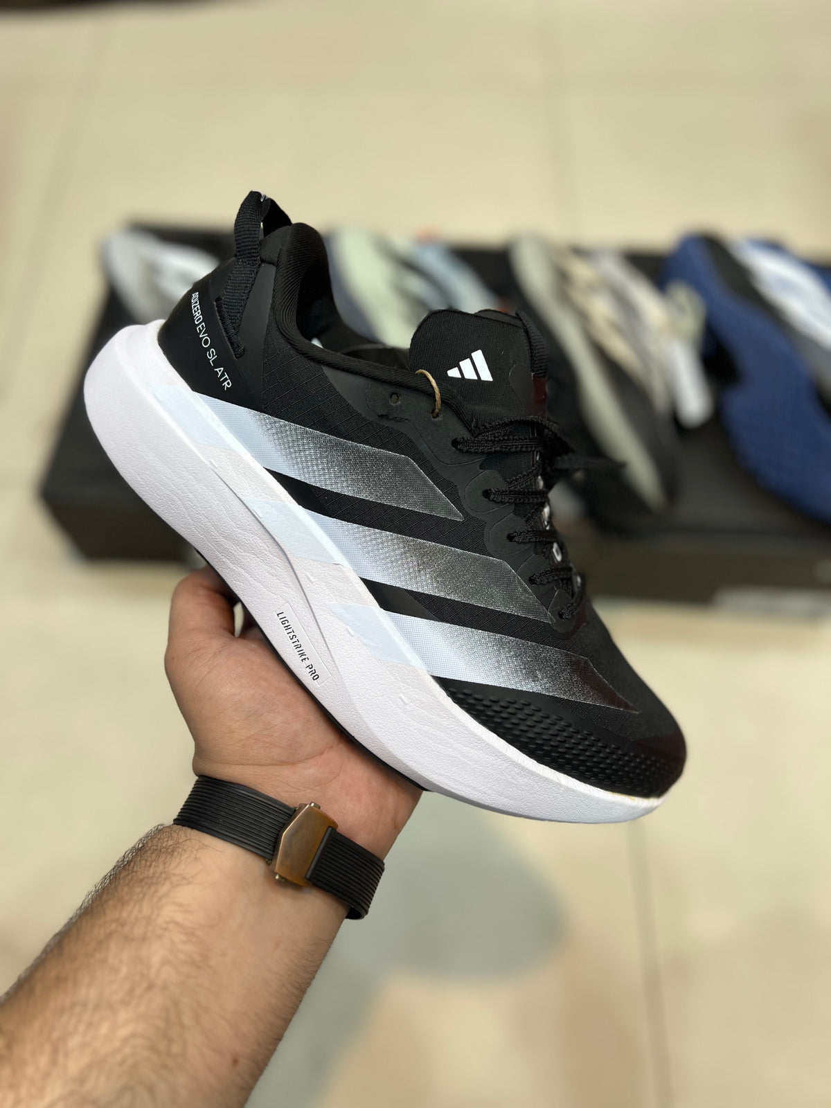 AD ADIZERO Evo SL ATR Premium Batch - Black/White