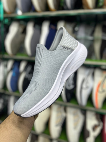 Skechers Slip ins Max Cushion - Light Grey