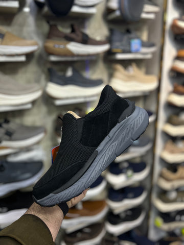 Skechers GO WALK TRAIL SLIP INS Premium Batch - ALL BLACK