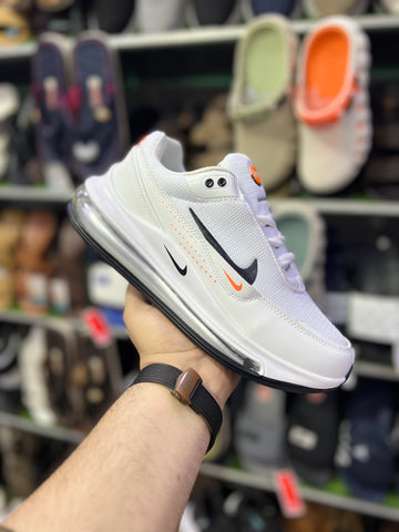 Nk Air Max Run - White/Orange