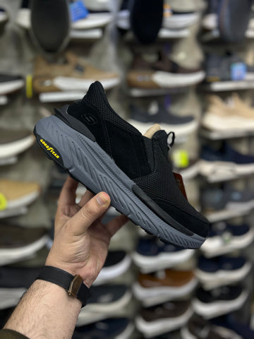 Skechers GO WALK TRAIL SLIP INS Premium Batch - ALL BLACK