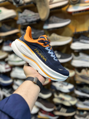 HOKA Ultra Light Weight - Blue/Orange