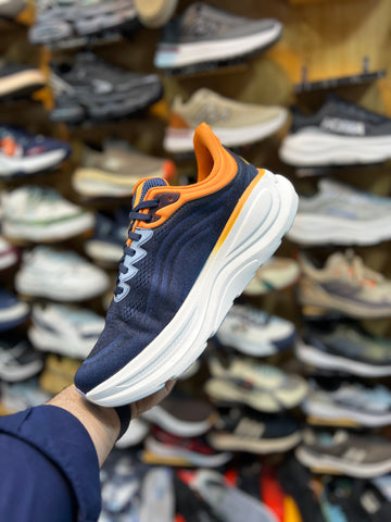 HOKA Ultra Light Weight - Blue/Orange