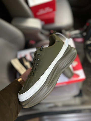 Flash Fashion Sneakers - All Green