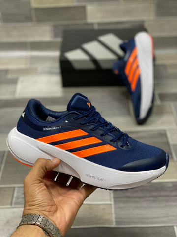 SUPERNOVA RISE 3 BLUE ORANGE AND THICK WHITE