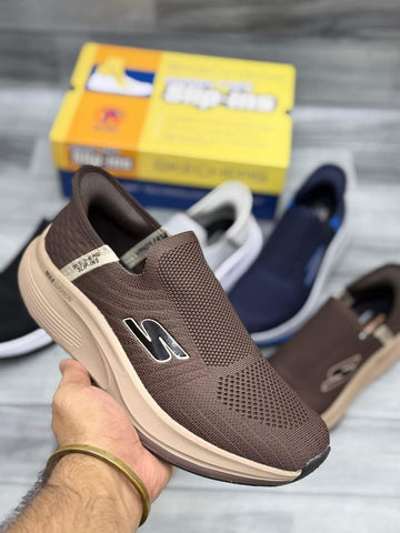 Skechers Slip Ins - Brown