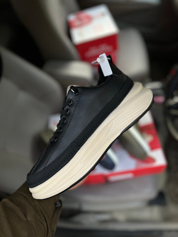 Flash Fashion Sneakers - Black/Brown