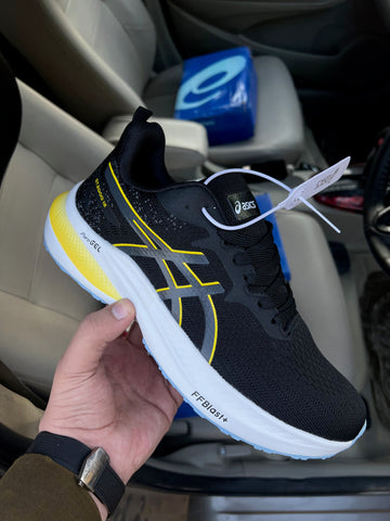 Asics Pure Gel Foam - Black/Yellow