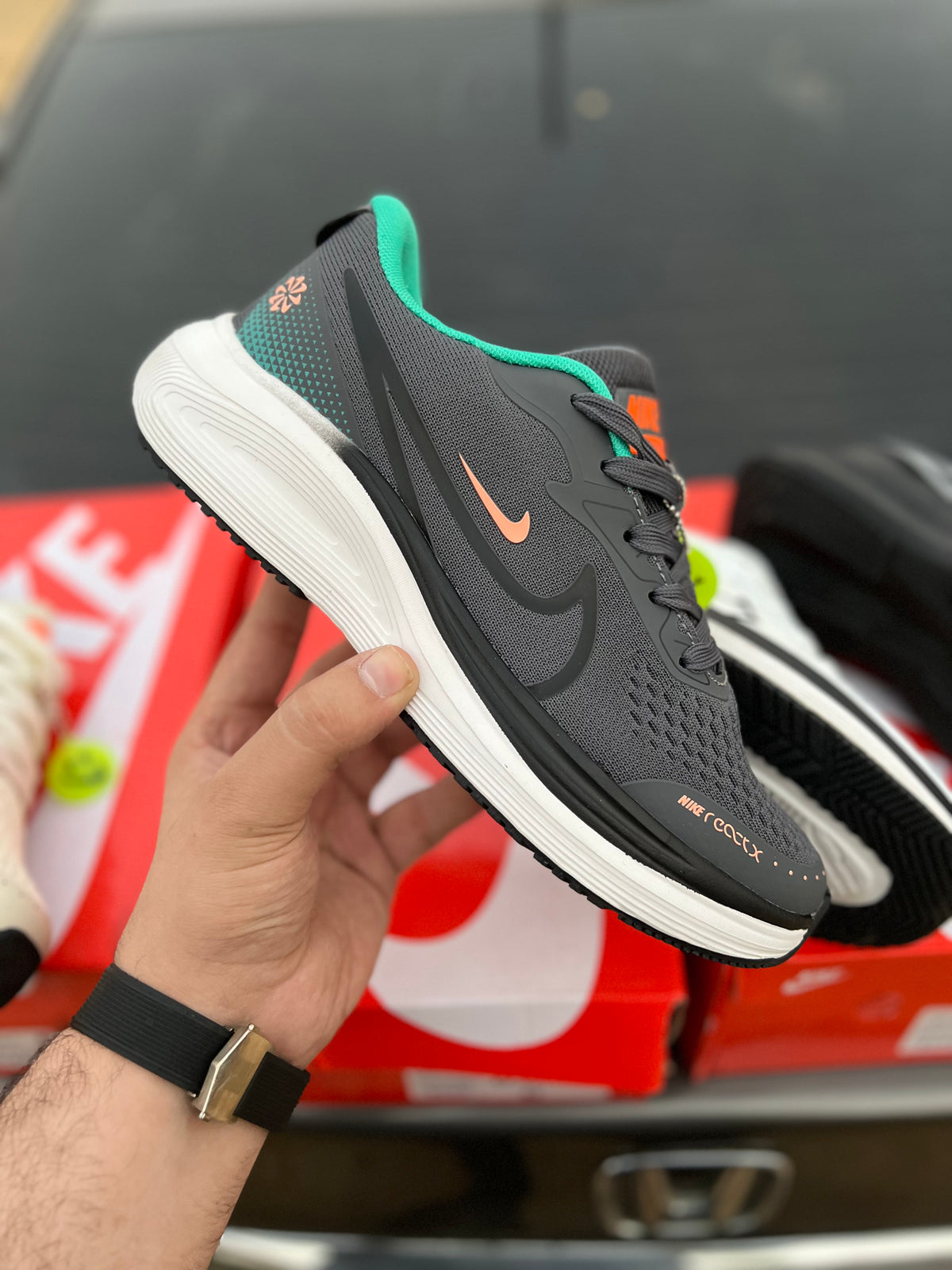 Nk React X Air Zoom - Grey