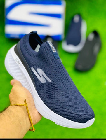 Skechers Ultra Go - Blue/White