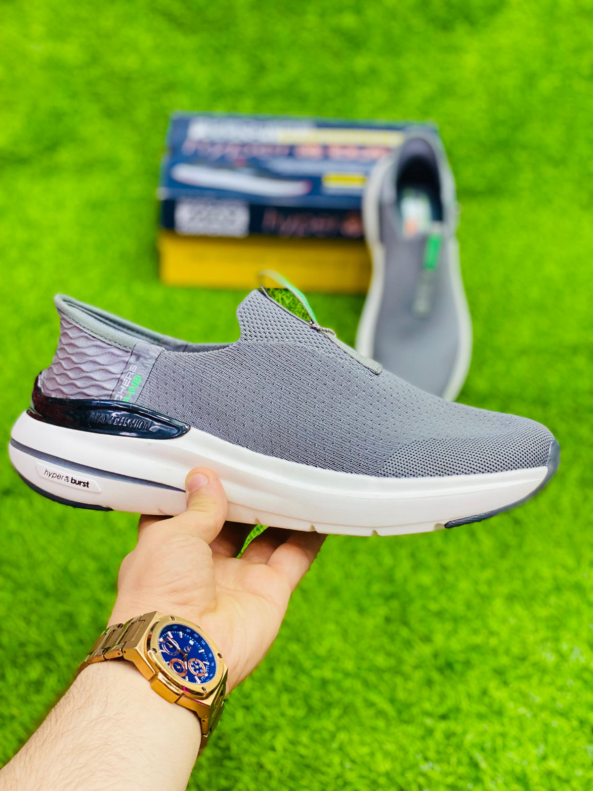 Skecherss Hyber Burst - Grey