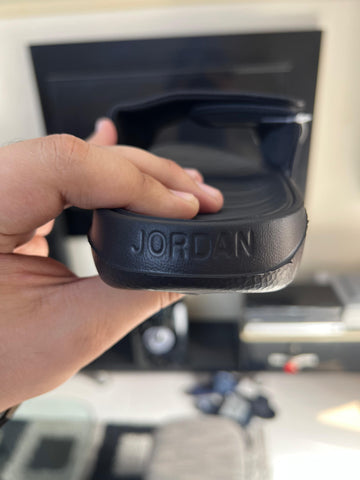 Jordan Soft Sole Slides - Black/Golden