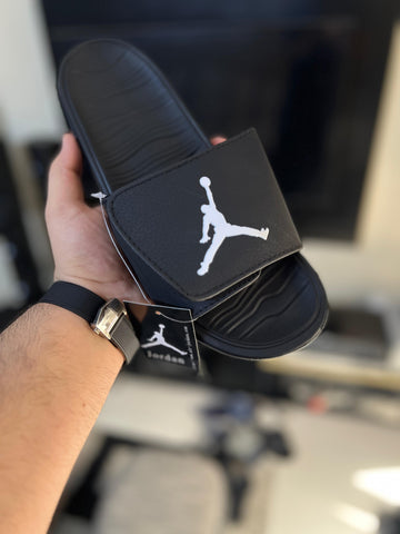Jordan Soft Sole Slides - Black/White