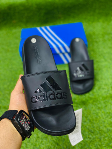 AD Soft Sole Slides - All Black
