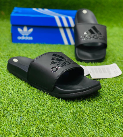 AD Soft Sole Slides - All Black