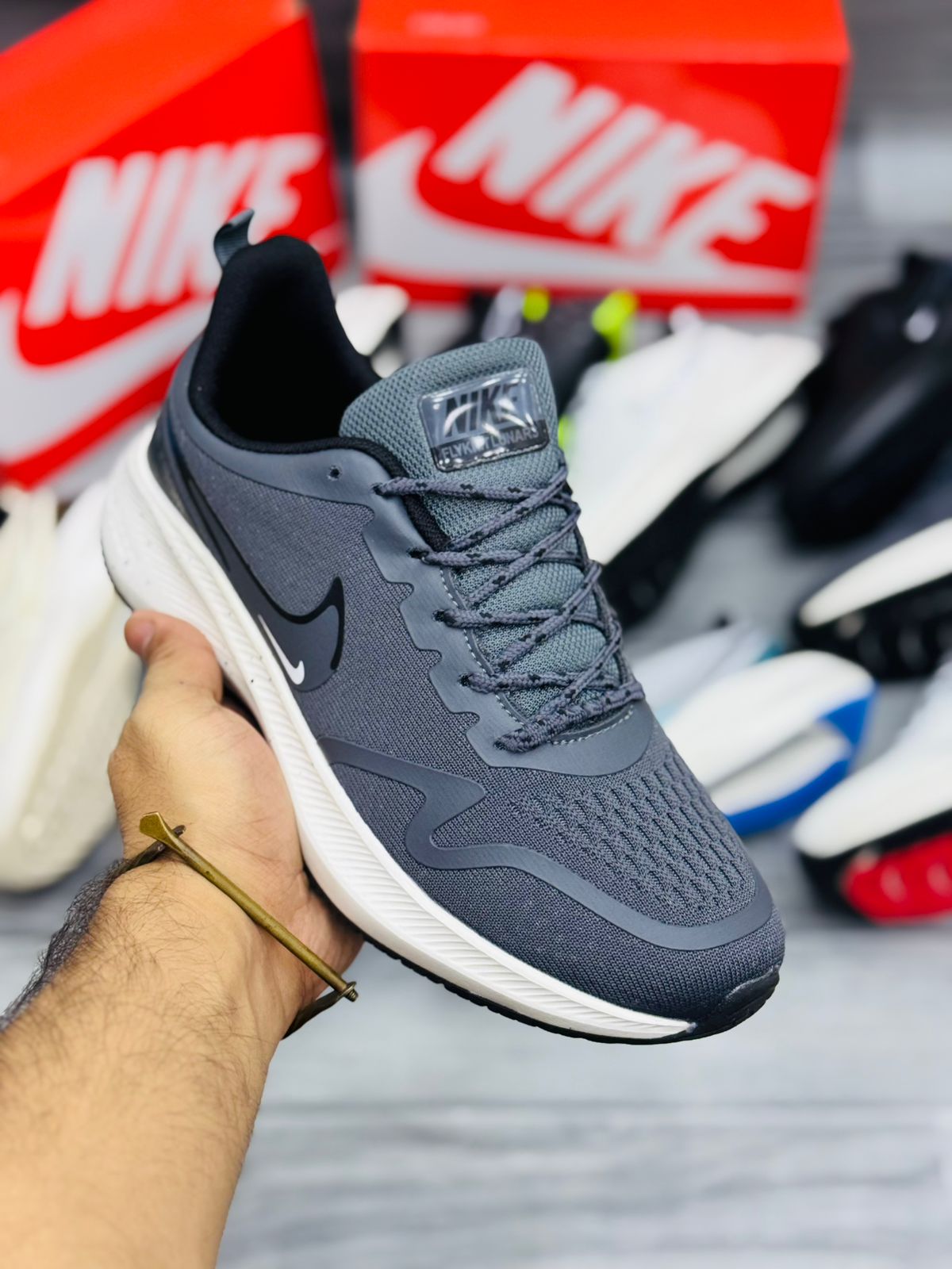 Nk Air Zoom - Dark Grey