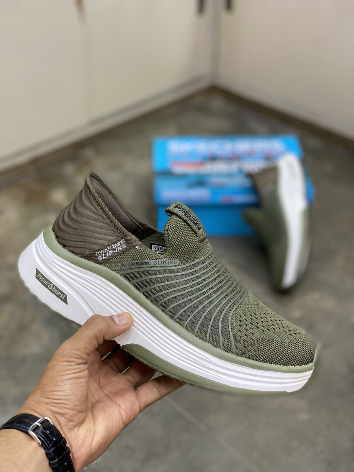 Skechers hyper burst - Green