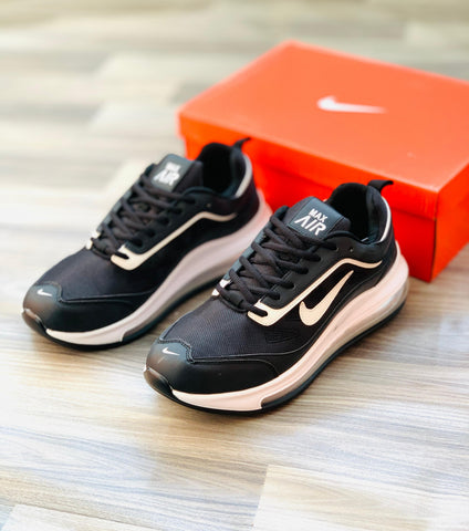 Nk Air Max Run - Black/White