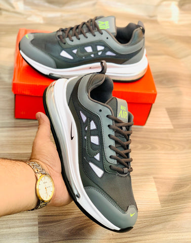 Nk Air Max Run - Grey/Green