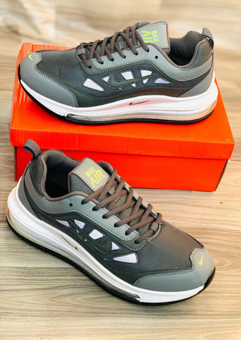 Nk Air Max Run - Grey/Green