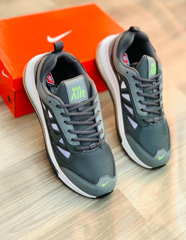 Nk Air Max Run - Grey/Green