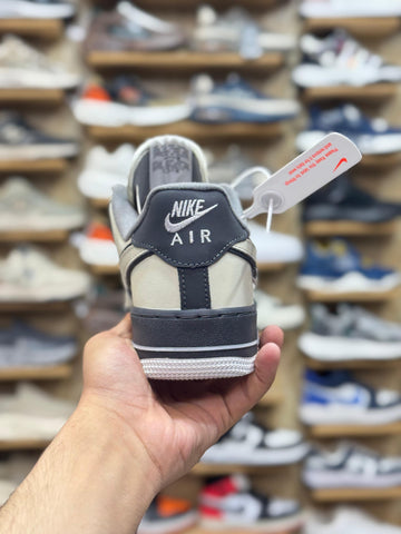 Nk Air Force Beige/Grey Premium Quality (Dot Perfect)