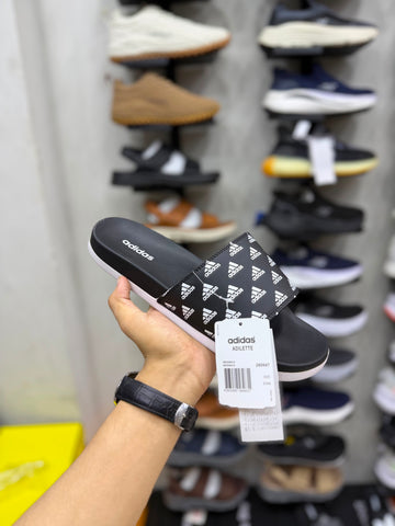 AD Adilette Soft Sole Slides - Black/White
