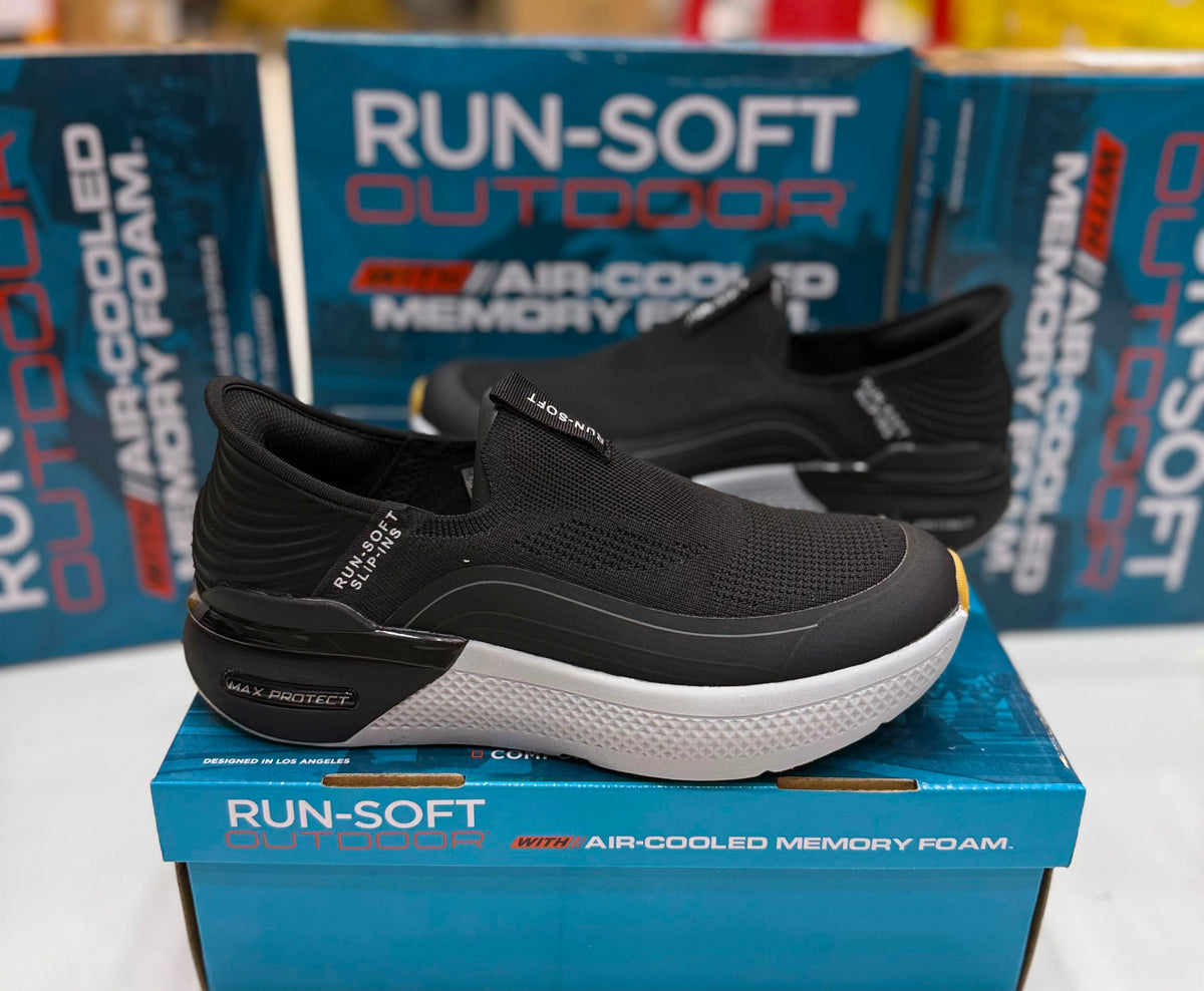 Skechers Slip ins Max Protect - Black/White