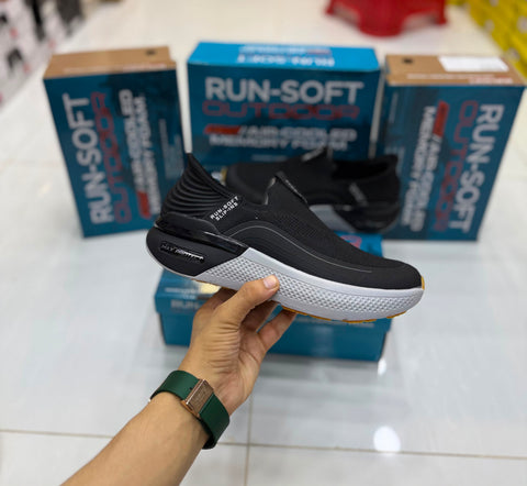 Skechers Slip ins Max Protect - Black/White