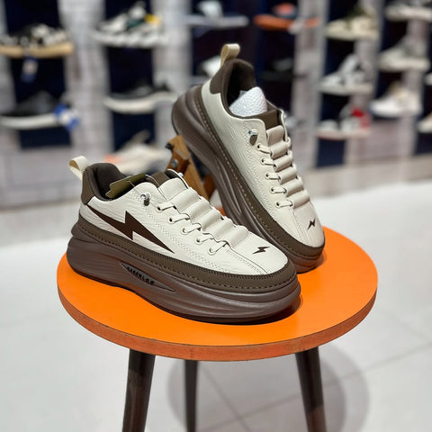 Flash Fashion Sneakers - Dark Brown
